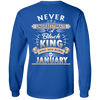 Limited Edition January Black King Shirts & Hoodies