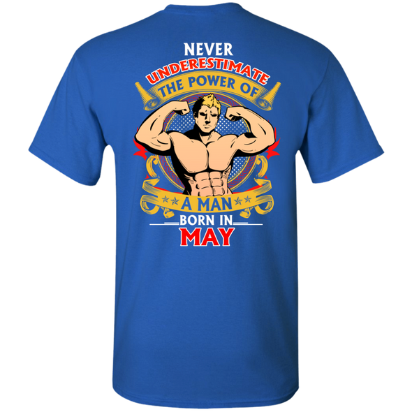 Limited Edition **Power Of A Man Born In May** Shirts & Hoodies
