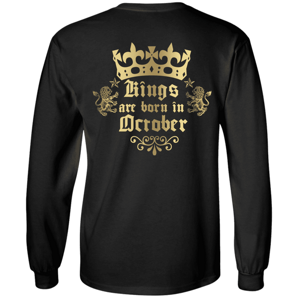 Limited Edition **Kings Are Born In October** Shirts & Hoodies