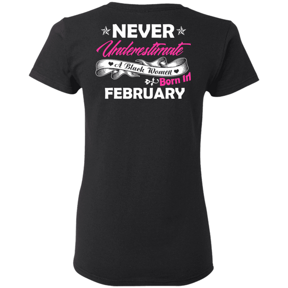 Limited Edition **Black Women Born In February** Shirts & Hoodies