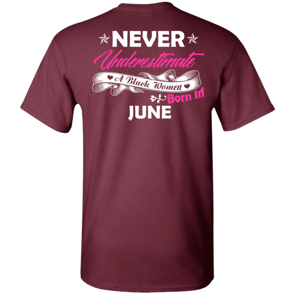 Limited Edition **Black Women Born In June** Shirts & Hoodies