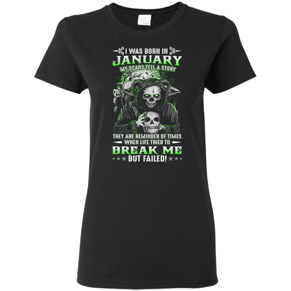 New Edition **January - My Scars Tell My Story** Shirts & Hoodie