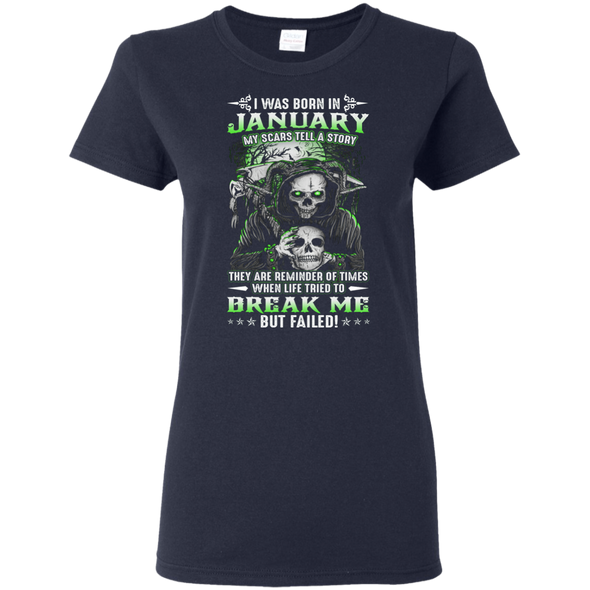 New Edition **January - My Scars Tell My Story** Shirts & Hoodie