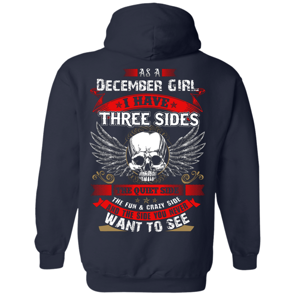 Limited Edition **December Girl With Three Sides** Shirts & Hoodies