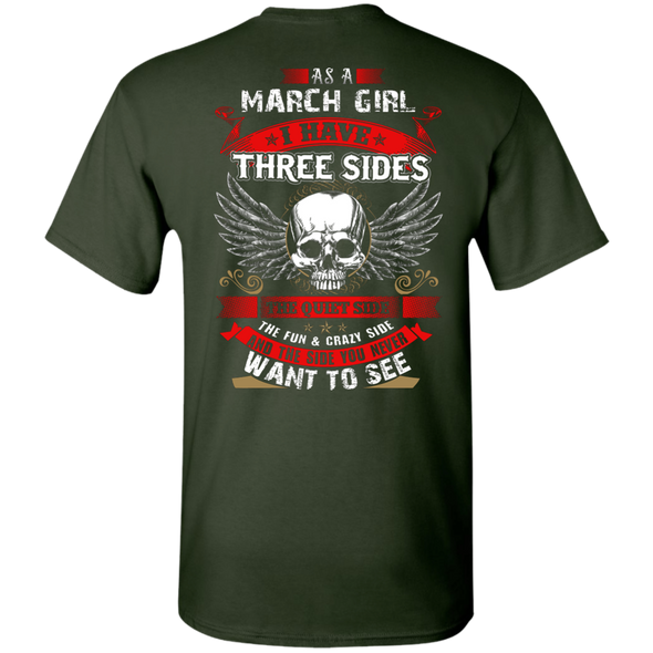 Limited Edition **March Girl With Three Sides** Shirts & Hoodies
