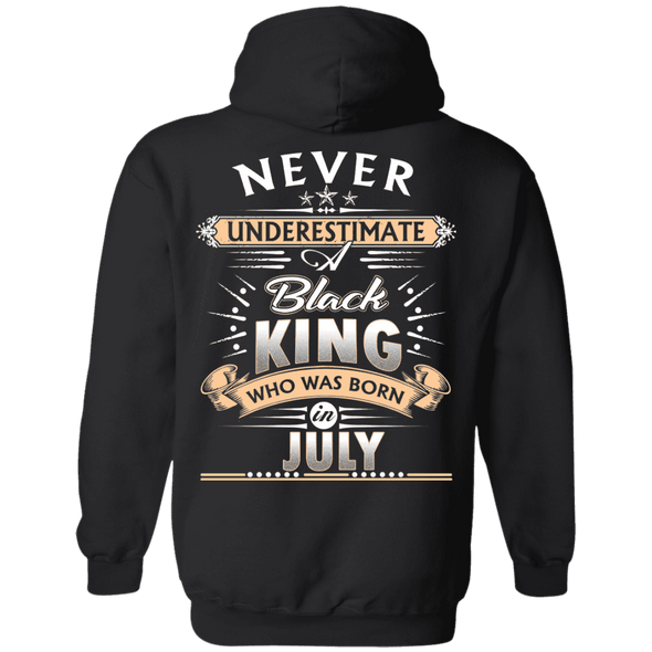 Limited Edition July Black King Shirts & Hoodies
