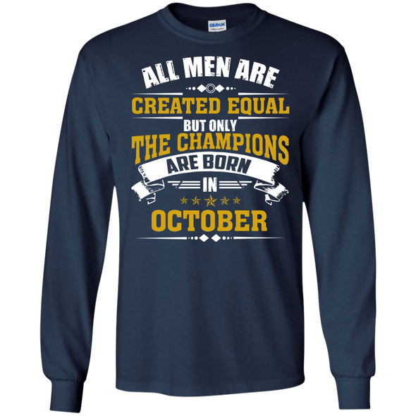 Limited Edition **Champions Are Born In October** Shirts & Hoodies