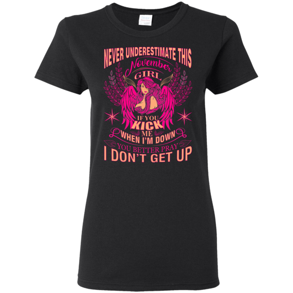 Limited Edition **Never Underestimate November Girl** Shirts & Hoodies