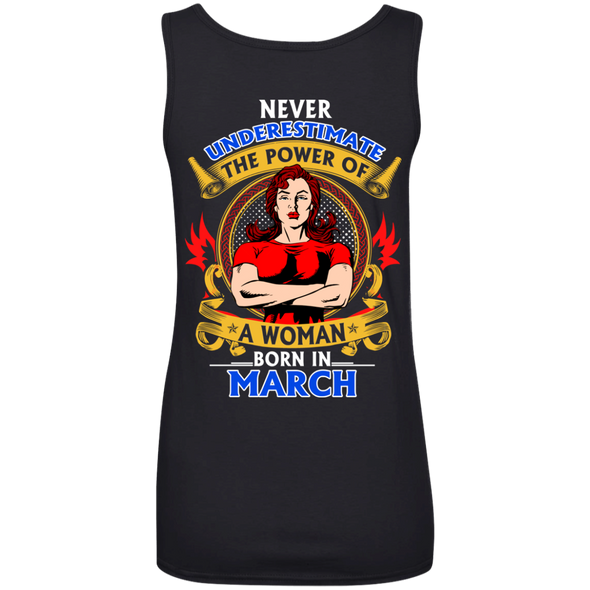 Limited Edition **Power Of Woman Born In March** Shirts & Hoodies