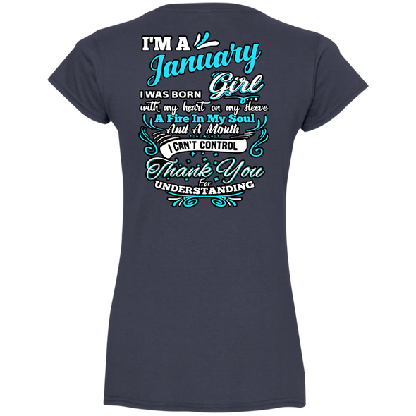 Newly Launched**January Girl Back Print Shirts & Hoodies**