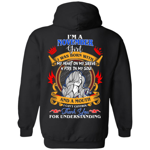 Limited Edition **Girl Born In November** Shirts & Hoodies