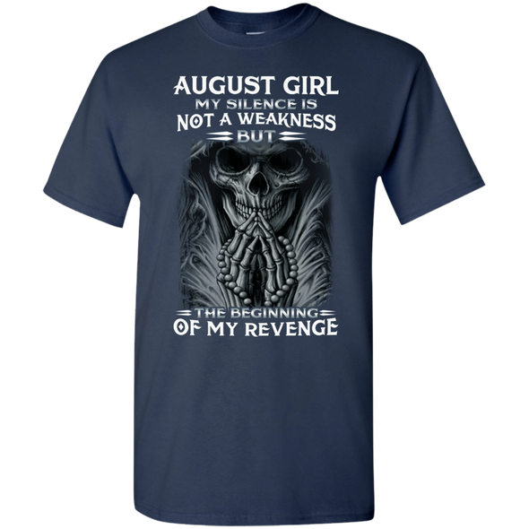 Limited Edition **August Girl My Silence Is Not My Weakness** Shirts & Hoodies