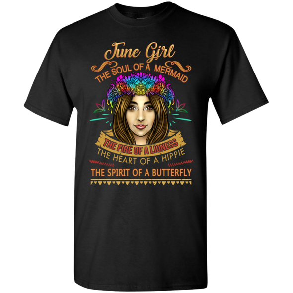 Limited Edition **June Girl Born With Mermaid Soul** Shirts & Hoodies