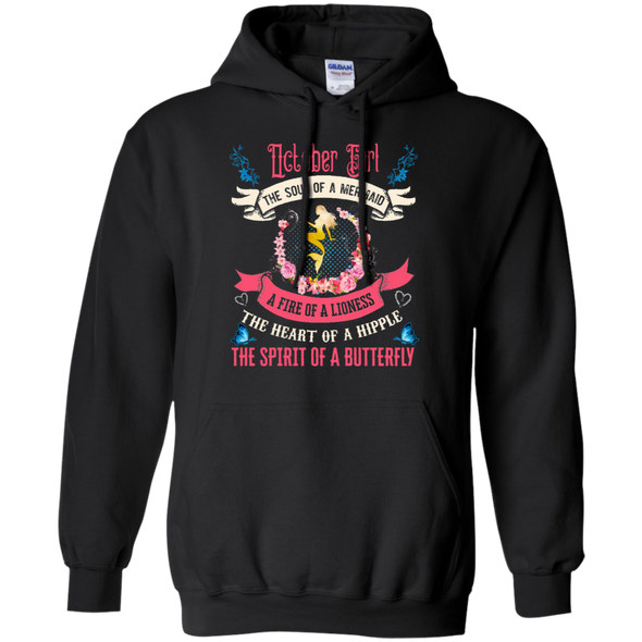 Limited Edition **October Girl With Soul Of Mermaid** Shirts & Hoodies