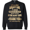 Newly Published **August Girl With Heart & Soul** Shirts & Hoodies