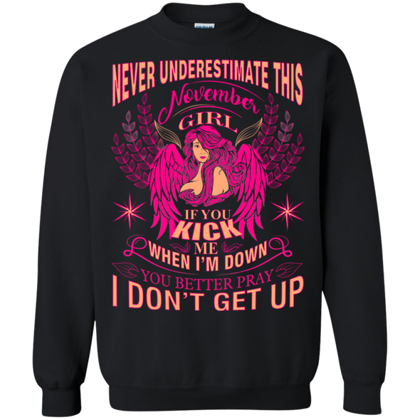 Limited Edition **Never Underestimate November Girl** Shirts & Hoodies