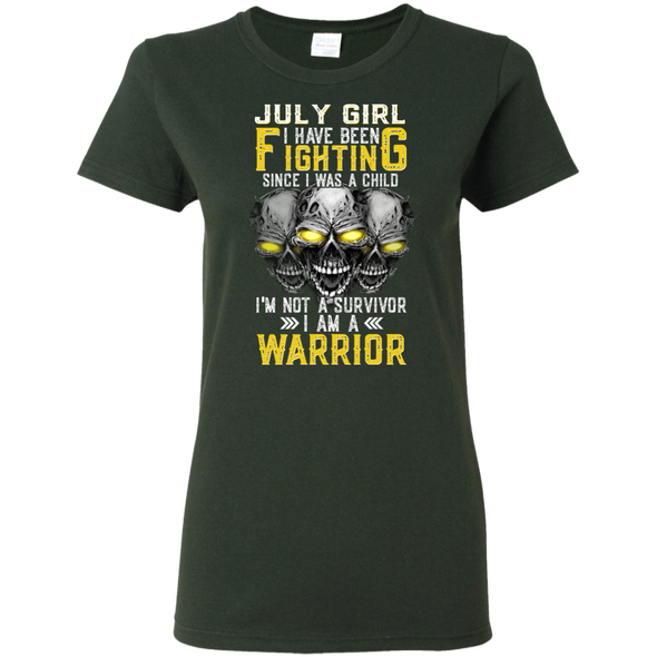 New Edition **July Girl Is A Warrior** Shirts & Hoodies