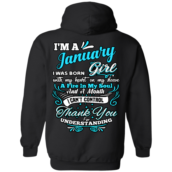 Newly Launched**January Girl Back Print Shirts & Hoodies**