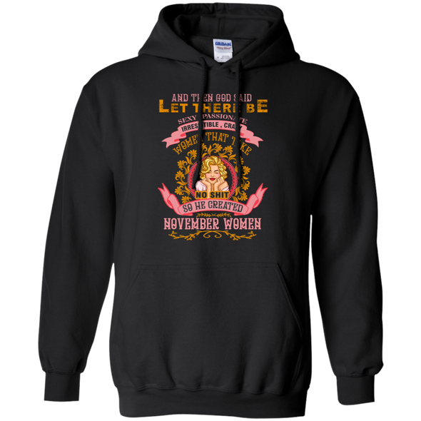 Limited Edition **When God Created November Women** Shirts & Hoodies