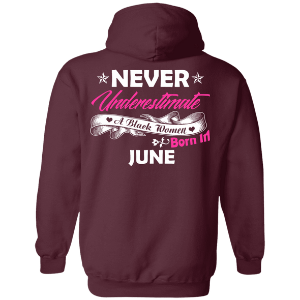 Limited Edition **Black Women Born In June** Shirts & Hoodies