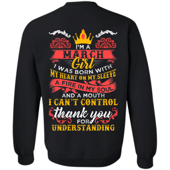 Back Print **March Girl** Perfect Shirts & Hoodies