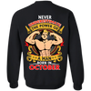 Limited Edition **Power Of A Man Born In October** Shirts & Hoodies