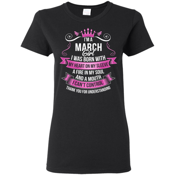 Limited Edition ***Say it Loud, March Girl*** Limited Edition Shirts!