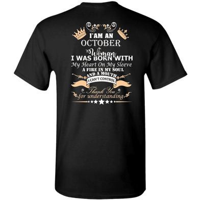 Limited Edition **October Born Woman** Shirts & Hoodie