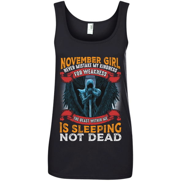 Never Mistake Kindness Of November Girl