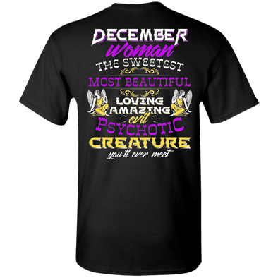 Limited Edition December Sweet Women Back Print Shirts & Hoodies