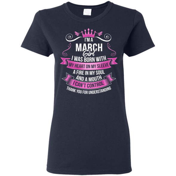 Limited Edition ***Say it Loud, March Girl*** Limited Edition Shirts!