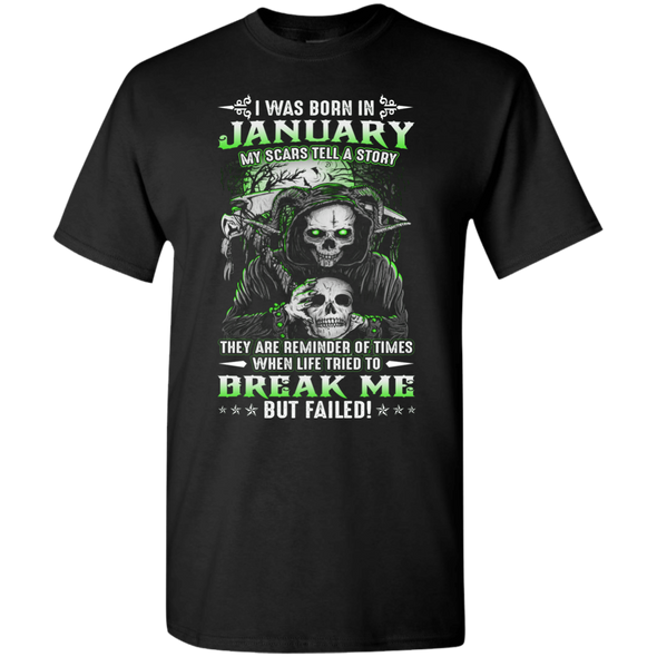 New Edition **January - My Scars Tell My Story** Shirts & Hoodie