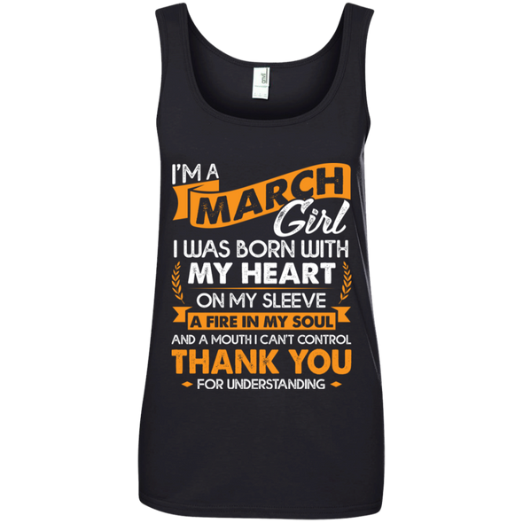 **March Girls Heart On Sleeves** Limited Edition Shirts & Hoodies