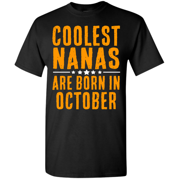 Limited Edition **Coolest Nana Born In October** Shirts & Hoodie