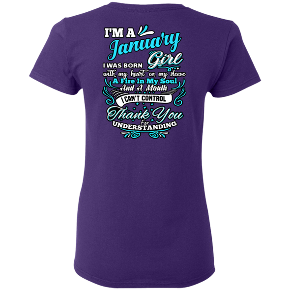 Newly Launched**January Girl Back Print Shirts & Hoodies**