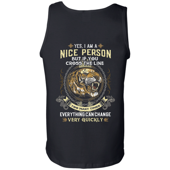Newly Arrived **I Am A Nice Person** Men's Back Print Shirts & Hoodies