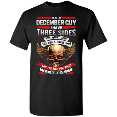Limited Edition **December Born Guy With Three Side** Shirts & Hodiee