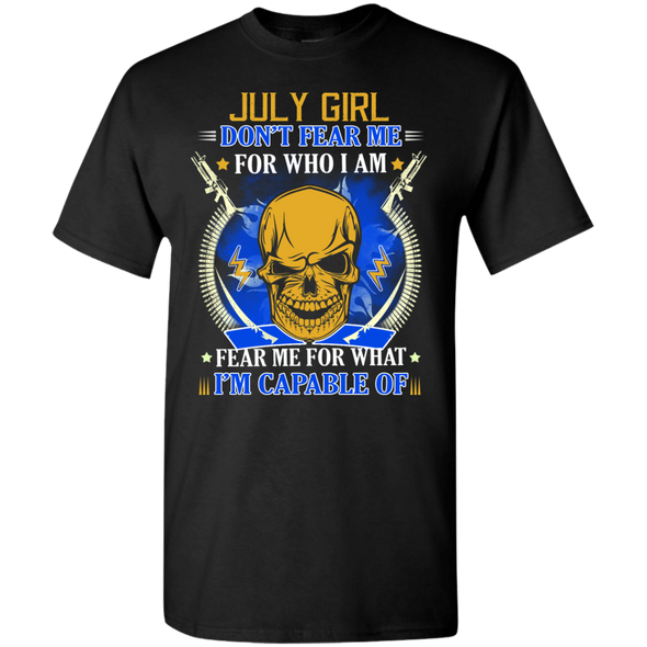 Limited Edition **Don't Fear July Girl** Shirts & Hoodies