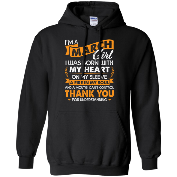 **March Girls Heart On Sleeves** Limited Edition Shirts & Hoodies