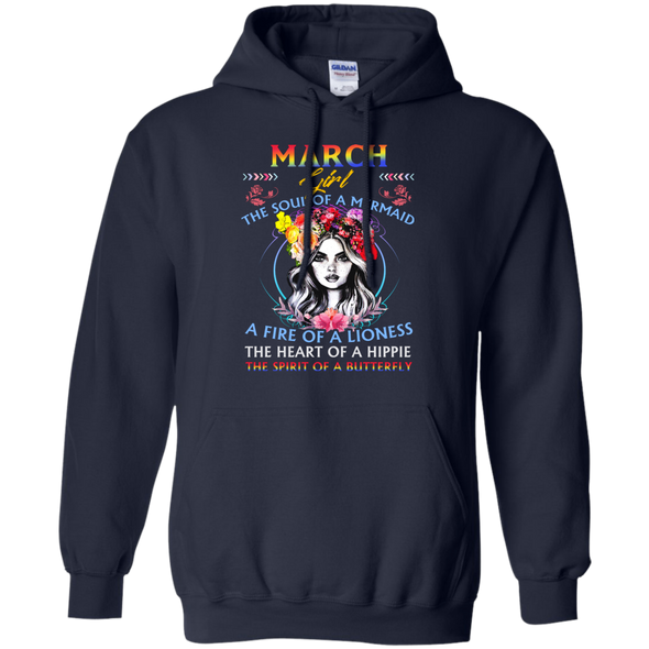 Limited Edition **March Girl Fire Of Lioness** Shirts & Hoodies