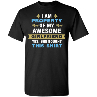 Property of my Awesome Girlfriend Shirts and Hoodies