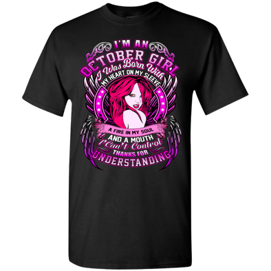 Limited Edition **October Girl - Fire In A Soul** Shirts & Hoodies