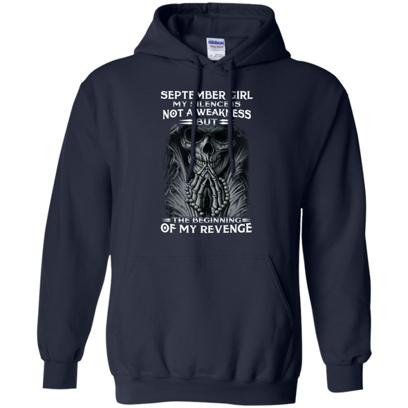 Limited Edition **September Girl My Silence Is Not My Weakness** Shirts & Hoodies