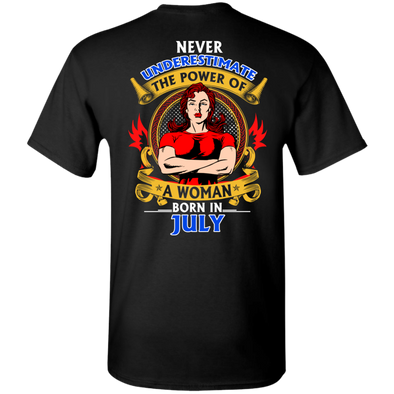 Limited Edition **Power Of Women Born In July** Shirts & Hoodies