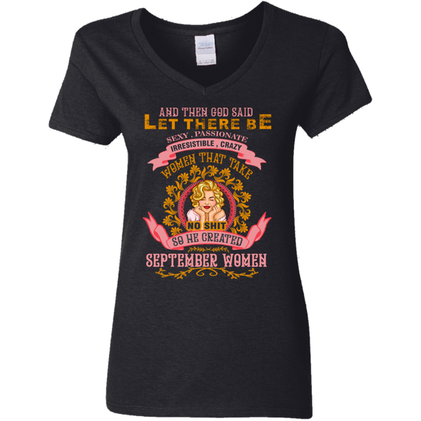 Limited Edition **When God Created September Women** Shirts & Hoodies