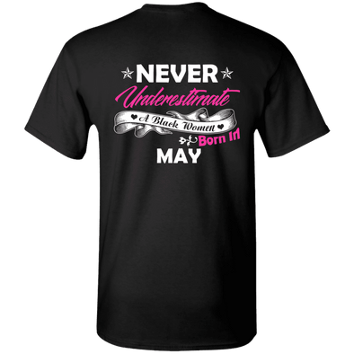 Limited Edition **Black Women Born In May** Shirts & Hoodies