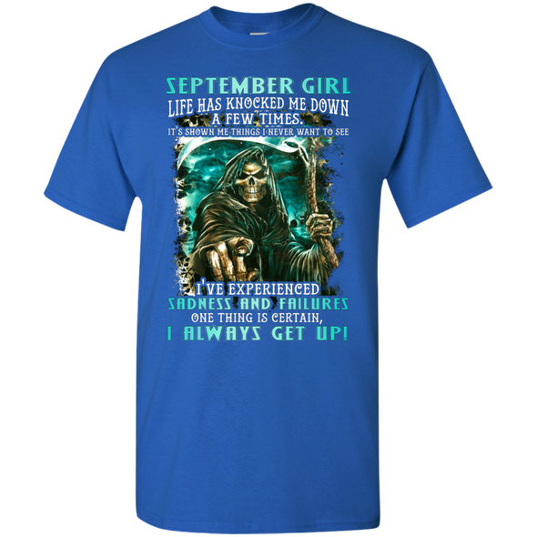 Limited Edition **September Girl I Always Get Up** Shirts & Hoodies