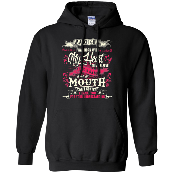 Pink Edition **March Born Girl** Shirts & Hoodies