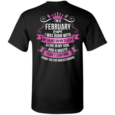 Back Print ****Perfect Shirt For February Born** Limited Edition Shirts & Hoodies
