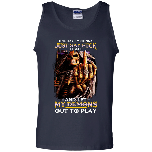 Limited Edition **Let My Demons Out To Play** Quotation Shirt & Hoodies